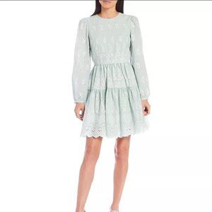 Antonio Melani Born on Fifth Amy green eyelet tiered dress 4